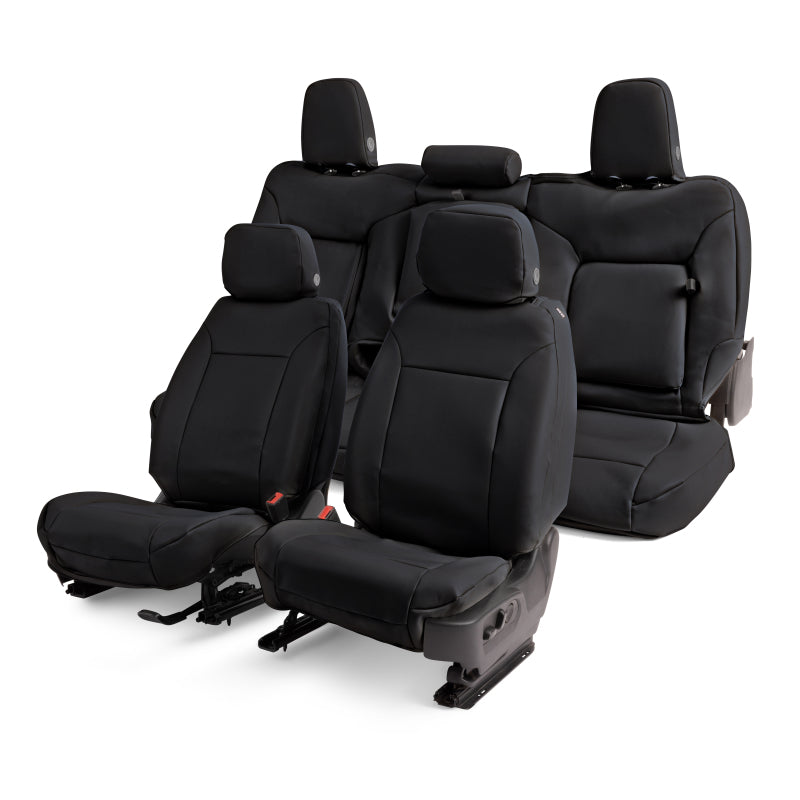 Covercraft 19-24 Dodge Ram 1500 Leatherette PrecisionFit Custom Second Row Seat Covers - Black