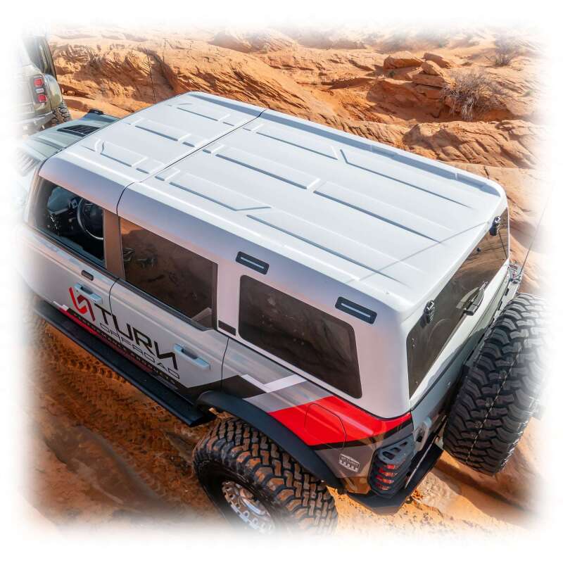 Turn Offroad 21-26 Ford Bronco Hard Top (4 Door) White/Black Foam Headliner