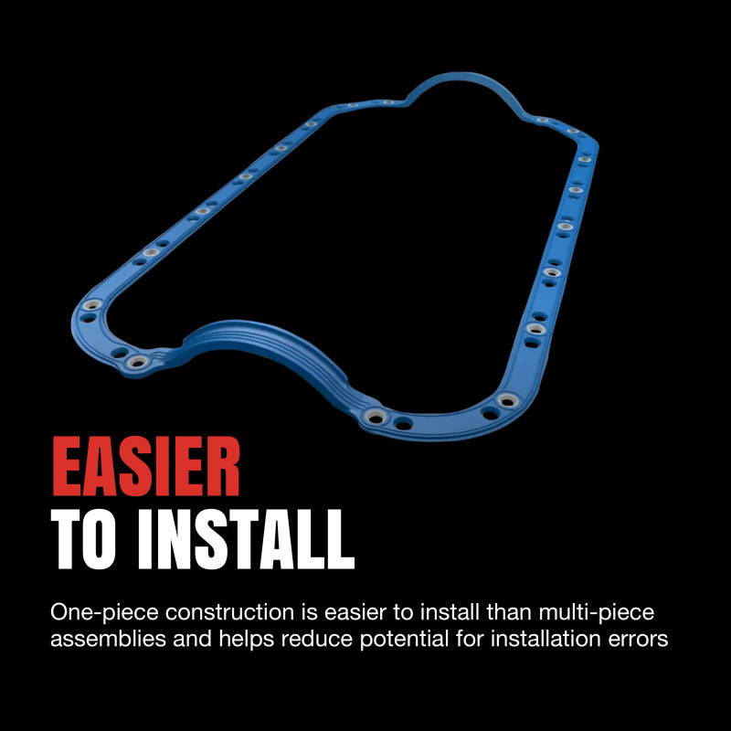 Fel-Pro Honda Accord OS 30469 R Engine Oil Pan Gasket Set PermaDry Molded Rubber