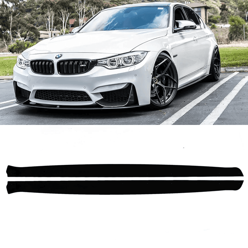2013-2020 Bmw Side Skirt Extension V1 ( F80, F82, F32, And F30 M3, M4)
