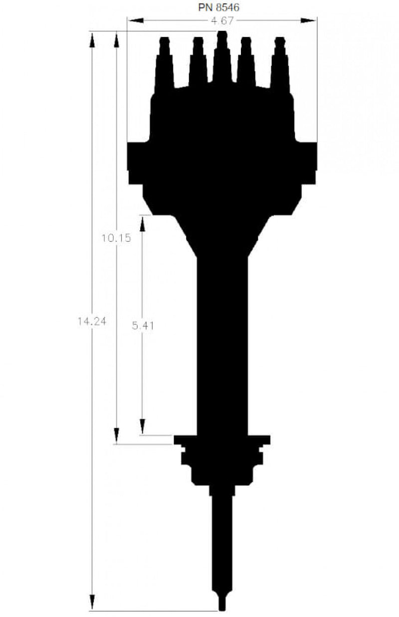 Chrysler 426,440 Pro-Billet Distributor