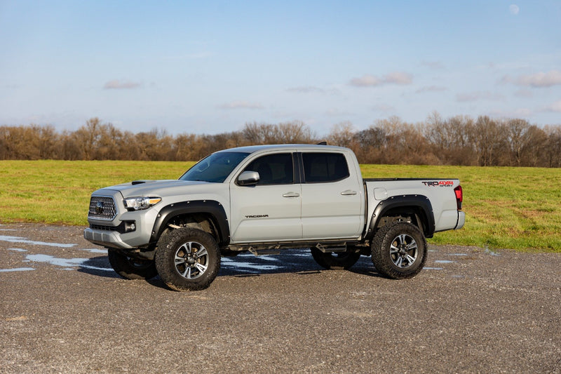 Pocket Fender Flares | 202 Black Onyx | Toyota Tacoma 2WD/4WD (2016-2023)