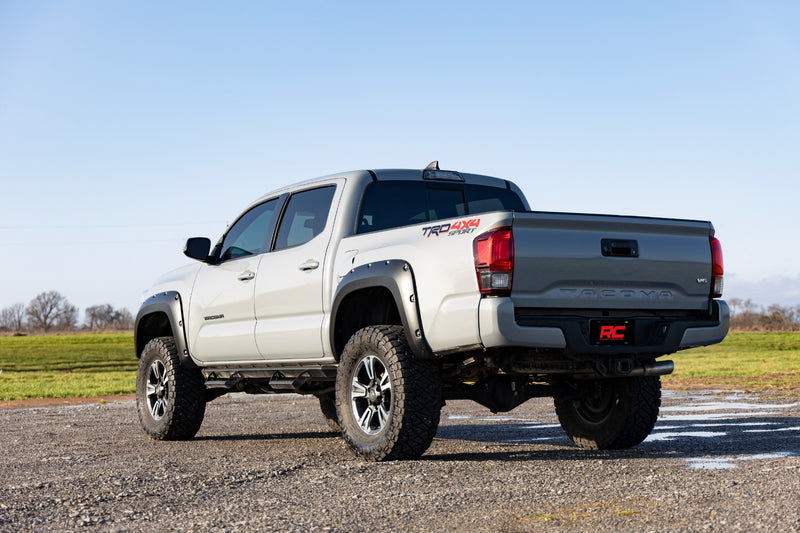 Pocket Fender Flares | 202 Black Onyx | Toyota Tacoma 2WD/4WD (2016-2023)