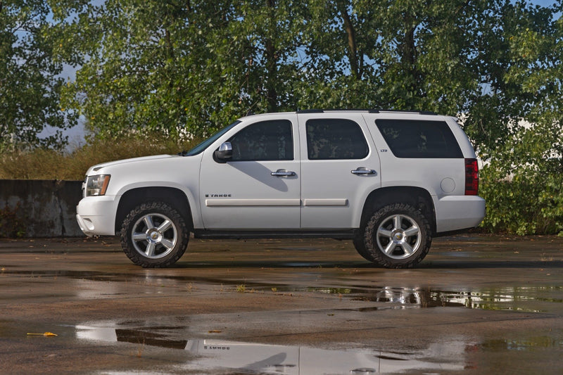 3.5 Inch Lift Kit | N3 Struts | Forged UCAs RED | Chevy/GMC SUV 1500 (07-20)