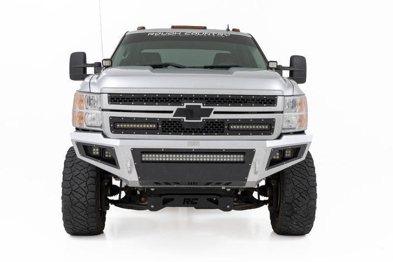 LED Light | Ditch Mount | 2" Black Pair | White DRL | Chevy 1500 (2007-2013)