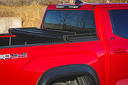 Soft Tri-Fold Bed Cover | 5'7" Bed | with and w/o OE Rail | Toyota Tundra (22-25)