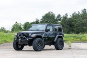 Rough Country 95 Series Wheel | Machined One-Piece | Gloss Black | 20x10 | 5x5 | -19mm