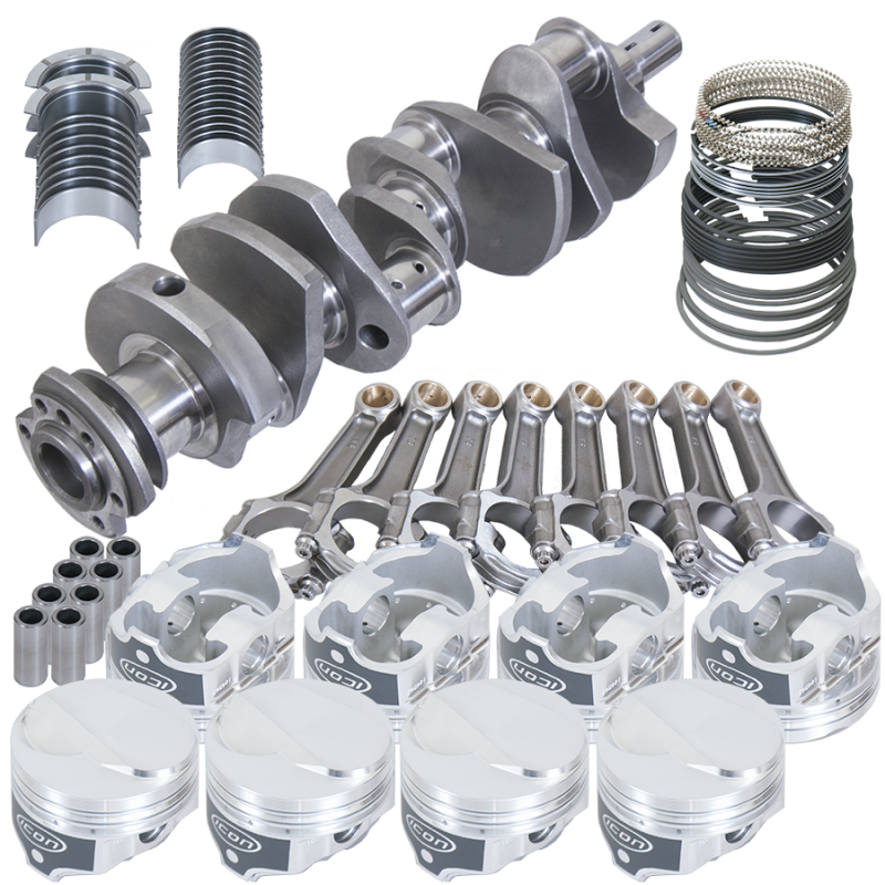 Eagle Chevy 454 4.000in Crank 6.135in I-Beam Rods 18cc Dome 4.280in Pistons Rotating Assembly