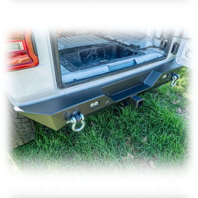 Turn Offroad 2018+ Jeep JL Rear Bumper w/ Hitch & Lights