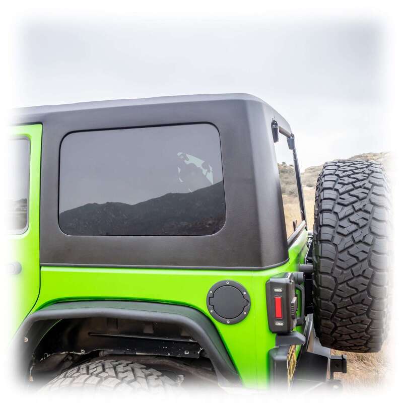 Turn Offroad 07-18 Jeep JK 4 Door Squareback Hardtop 2-Piece - White
