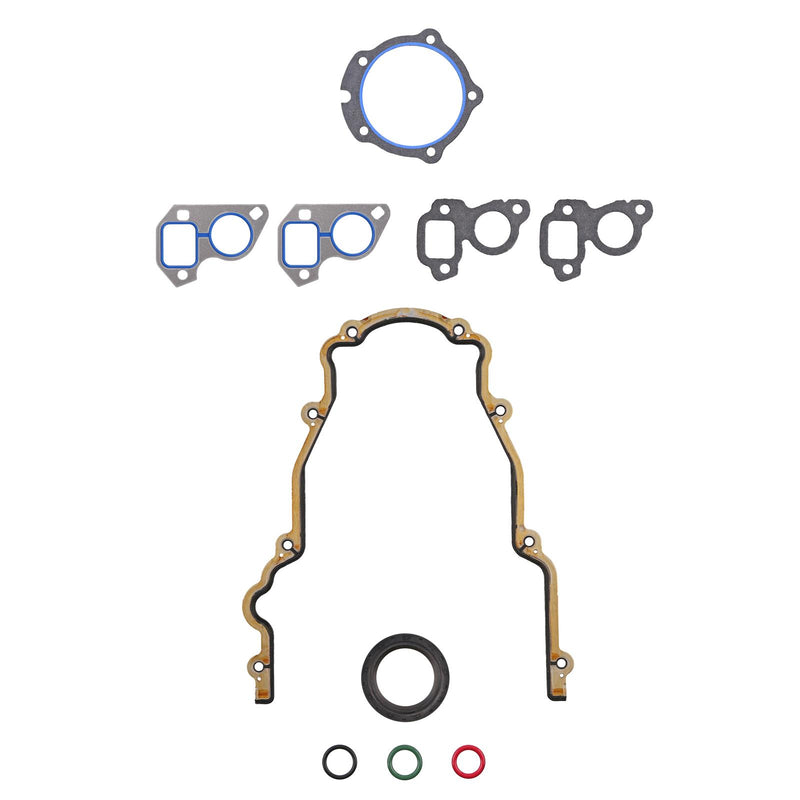 Gasket, Gen. 3/4 LS Timing Cover Set with Seal and Oil pump O-Rings, Cork/Rubber, 4.8/5.3/5.7/6.0/6.2L, V8's, Kit