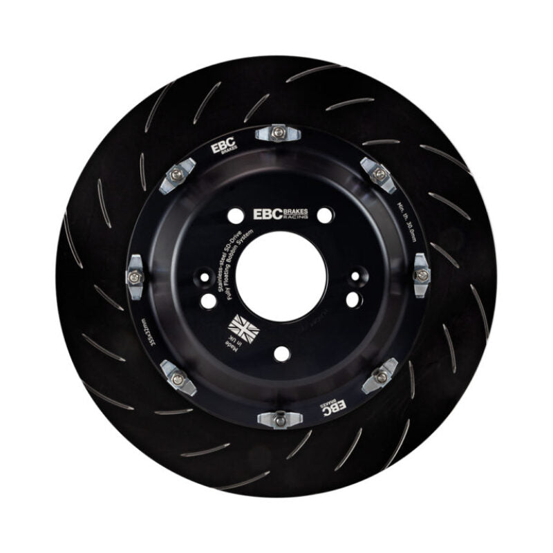 EBC Racing 13-19 Volkswagen GTI (MK7) 380mm Front BBK Replacement Discs Complete Assembly (Pair)