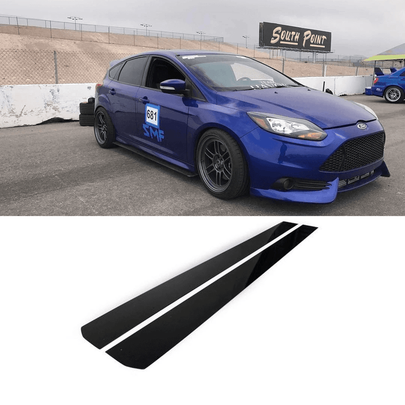 2011-2018 Ford Focus St Side Skirt Extension V1
