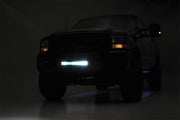 LED Light Kit | Bumper Mount | 20" Black Dual Row | Ford F-250/F-350 Super Duty (05-07)