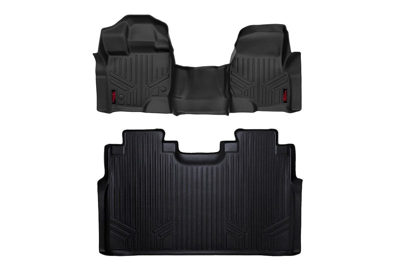 Floor Mats | FR & RR | Over Hump | Ford F-150 (15-26)/F-150 Lightning (22-26)/Raptor (17-25) 