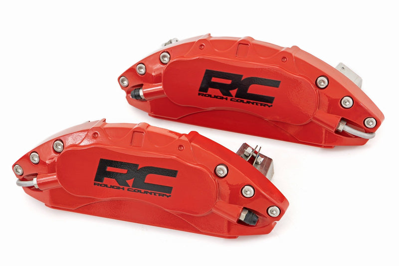 Caliper Covers | Front and Rear | Red | Jeep Gladiator JT 4WD (2020-2026)