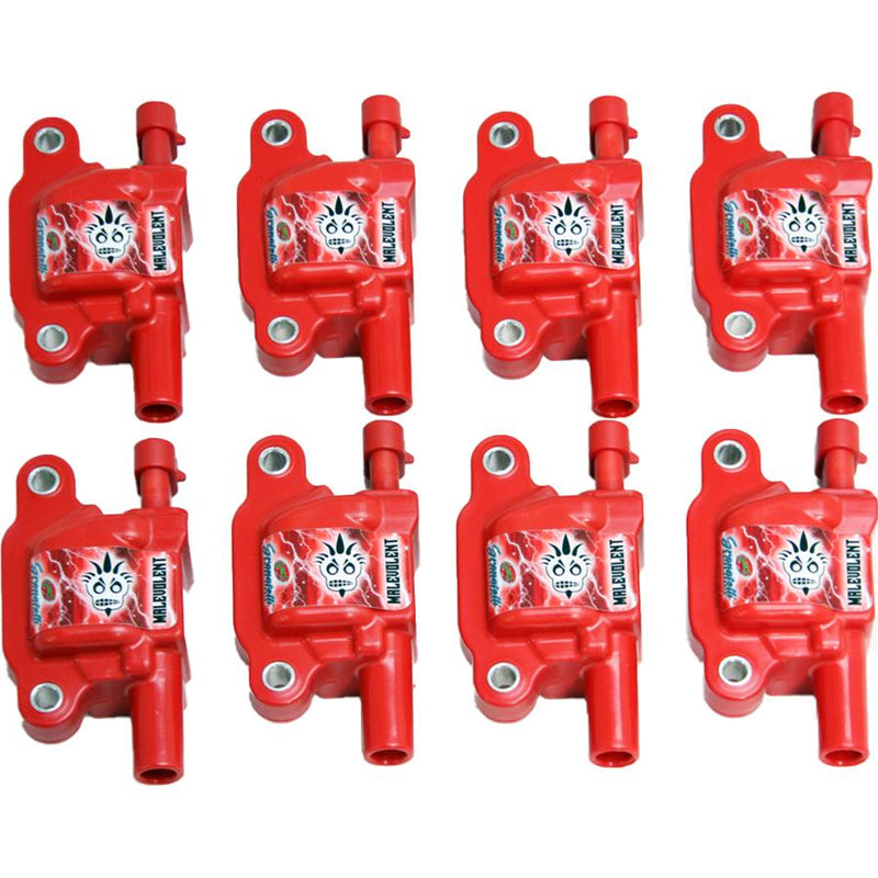 Granatelli Motor Sports Malevolent Coil Packs - Red