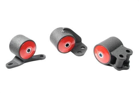 Innovative 06-11 Civic K-Series Black Steel Mounts 95A Bushings (Not K24 Trans)