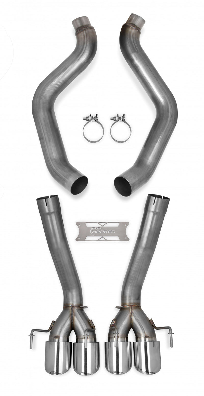 Hooker BlackHeart Axle-Back Exhaust System