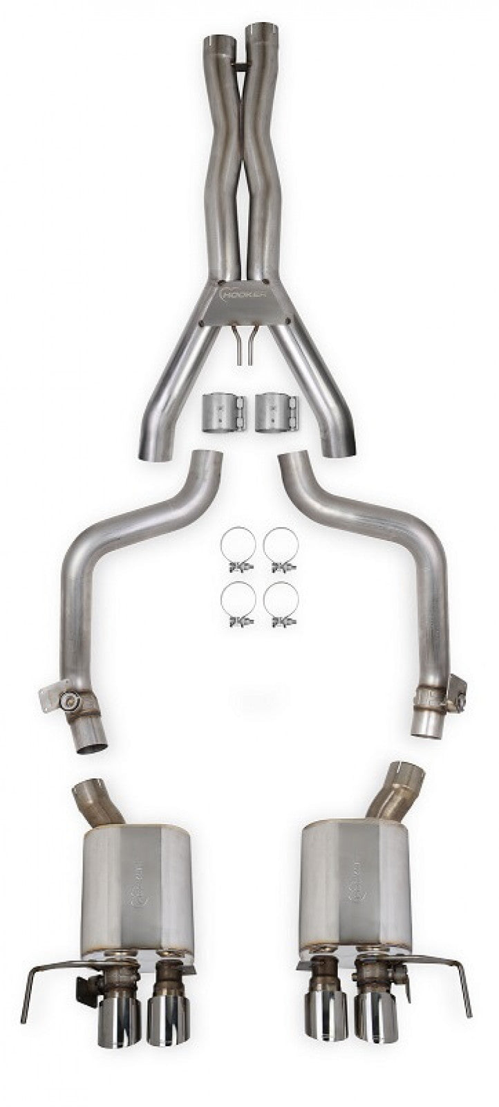 Hooker BlackHeart Cat-Back Exhaust System