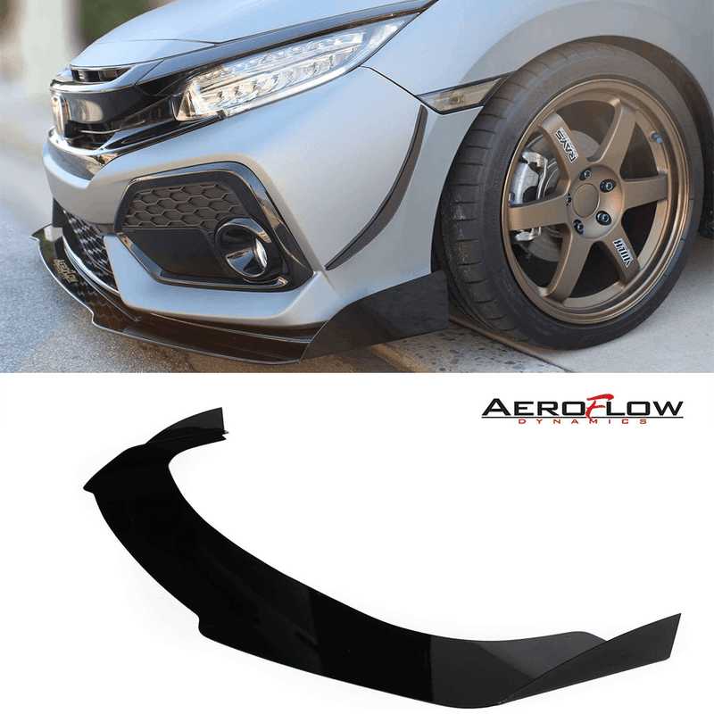 2017-2021 Honda Civic Splitter  ([Hatchback, Si Coupe, Si Sedan] ) V2