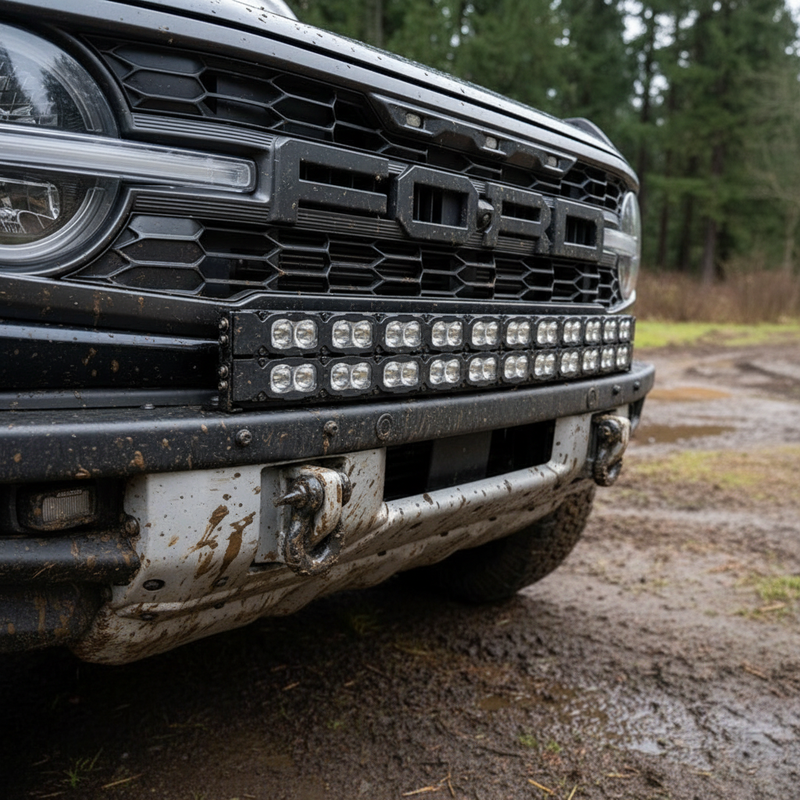 2022+ Ford Bronco Raptor Double Stacked Light Bars