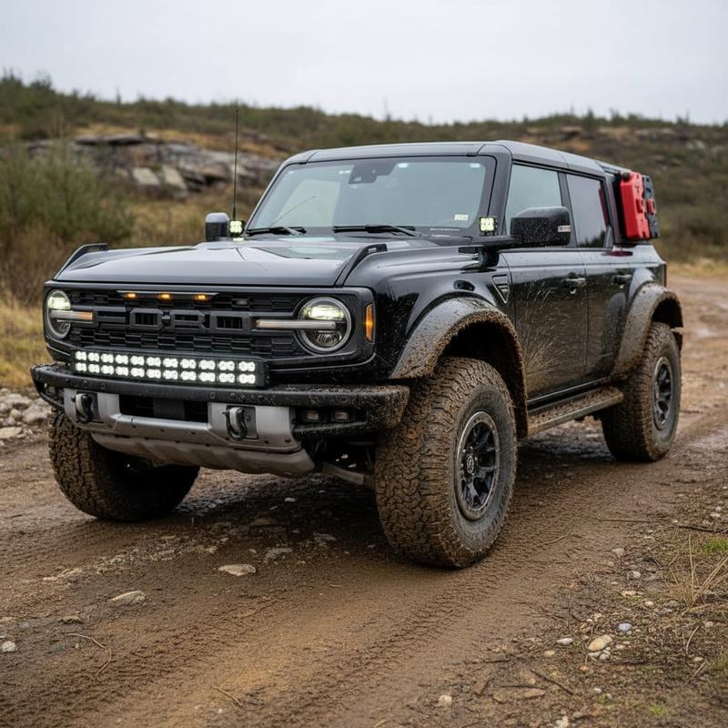 2021+ Ford Bronco Double Stacked Light Bars