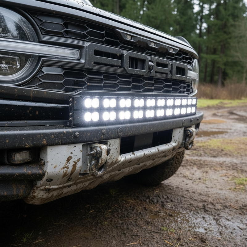 2021+ Ford Bronco Double Stacked Light Bars