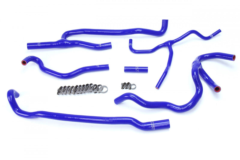 HPS Blue Reinforced Silicone Heater Hose Kit Coolant for Chevy 16+ Camaro SS Coupe 6.2L V8