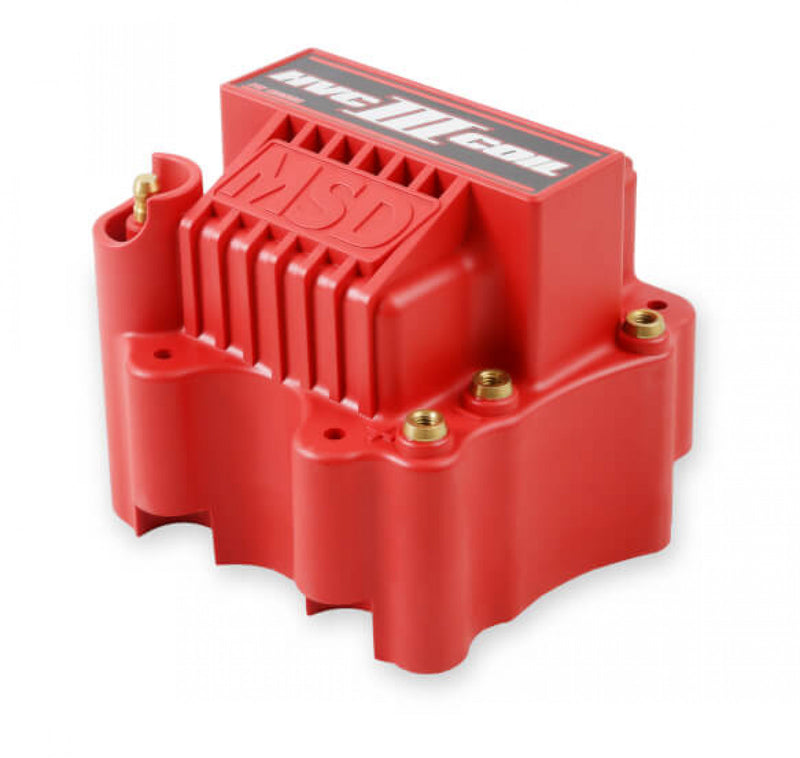MSD Ignition Coil - HVC-3 Series - Red