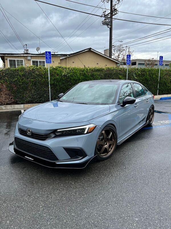 2022 - 2024 Honda Civic (sedan , hatch ,Si ) Splitter V2