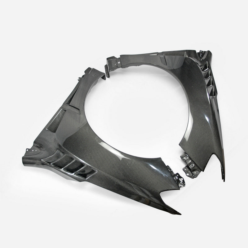 JDMuscle 15-21 WRX/STI Vented Fenders V1 | Carbo Fiber / FRP