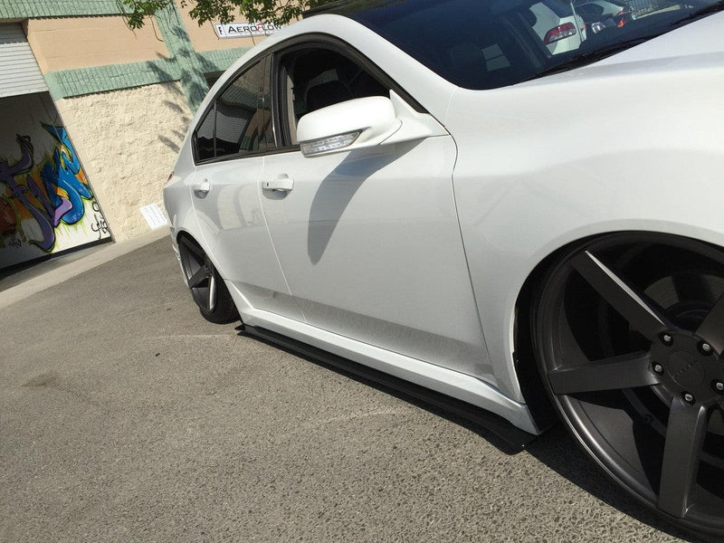 2012-2014 Acura Tl Side Skirt Extension V1  ( A Spec )