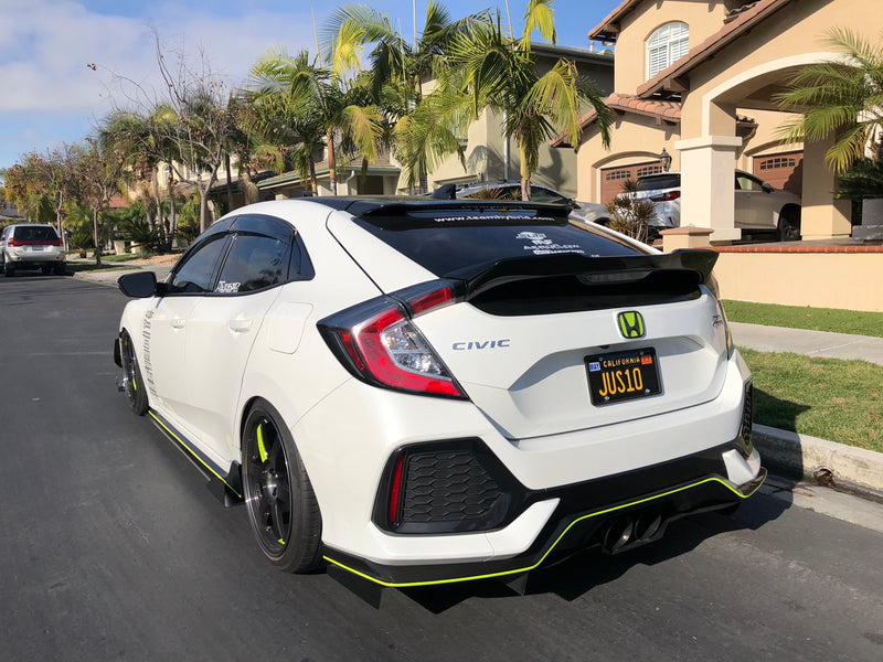 2017-2019 Honda Civic Rear Diffuser (Hatch [Sport, Sport Touring]) V1