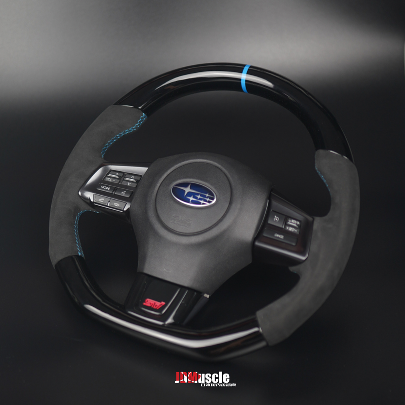 JDMuscle 15-21 WRX/STI Custom Carbon Fiber Steering Wheel