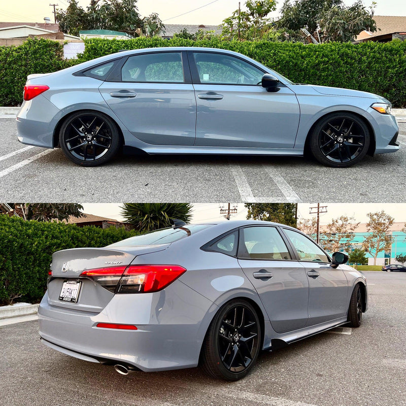2022+ Honda Civic Side Skirt Extension (Civic Hatch/Sedan/SI) V2