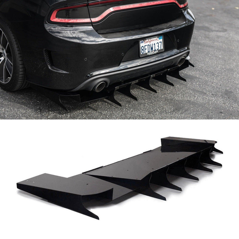 2015-2022 Dodge Charger Scatpack/ Hellcat/Daytona Rear Diffuser V5