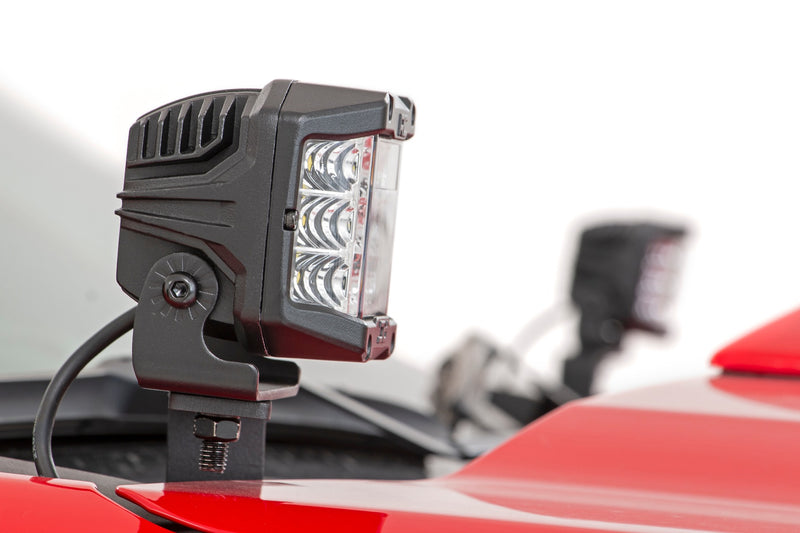 LED Light Kit | Ditch Mount | 3" OSRAM | Wide | Chevy Silverado 1500 (19-26)
