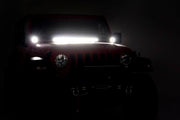 LED Light Kit | Hood Mount | 30" Black Single Row | Jeep Gladiator JT/Wrangler JL (18-26)