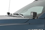 LED Light Kit | Ditch Mount | 2" Black Pair | Spot | Ford F-150 (15-25)/F-150 Lightning (22-25) 