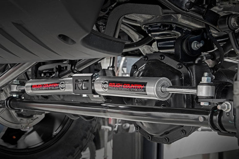 N3 Steering Stabilizer | Dual | 2.5-8 Inch Lift | Jeep Gladiator JT/Wrangler JL (18-26)