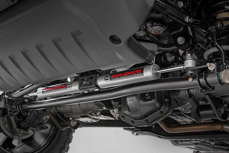 N3 Steering Stabilizer | Dual | 2.5-8 Inch Lift | Jeep Gladiator JT/Wrangler JL (18-26)