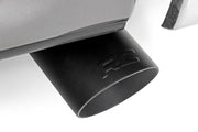 Exhaust Tip | Black | RC Logo | 2.5-3.125 Inch Pipe