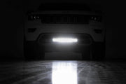 LED Light Kit | Bumper Mount | 20" Black Dual Row | Jeep Grand Cherokee WK2 (11-20)