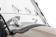 Vented Full Windshield | Scratch Resistant | Kawasaki Mule PRO-FX 