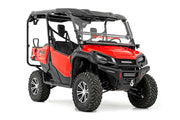 LED Light Kit | Cage Mount | 2" Black Pair | Amber DRL | Honda Pioneer 1000 