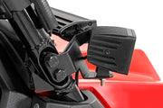 LED Light Kit | Cage Mount | 2" Black Pair | Amber DRL | Honda Pioneer 1000 