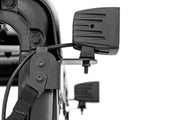 LED Light Kit | Rear Mount | 2" Black Pair | Flood | Polaris Ranger XP 1000 