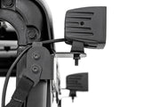 LED Light Kit | Rear Mount | 2" Black Pair | Spot | Polaris Ranger XP 1000 