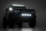 LED Light Kit | Upper Windshield | 40" Black Single Row | Ford Bronco (21-25)